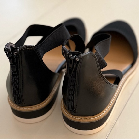 Kelly & Katie Laurna Black Knit Wedge Espadrille Quite Luxury Pump Sandal 9 - Picture 5 of 9